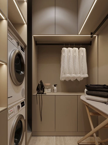 Custom Modern L Shaped Walk-in Closets Wardrobe Design