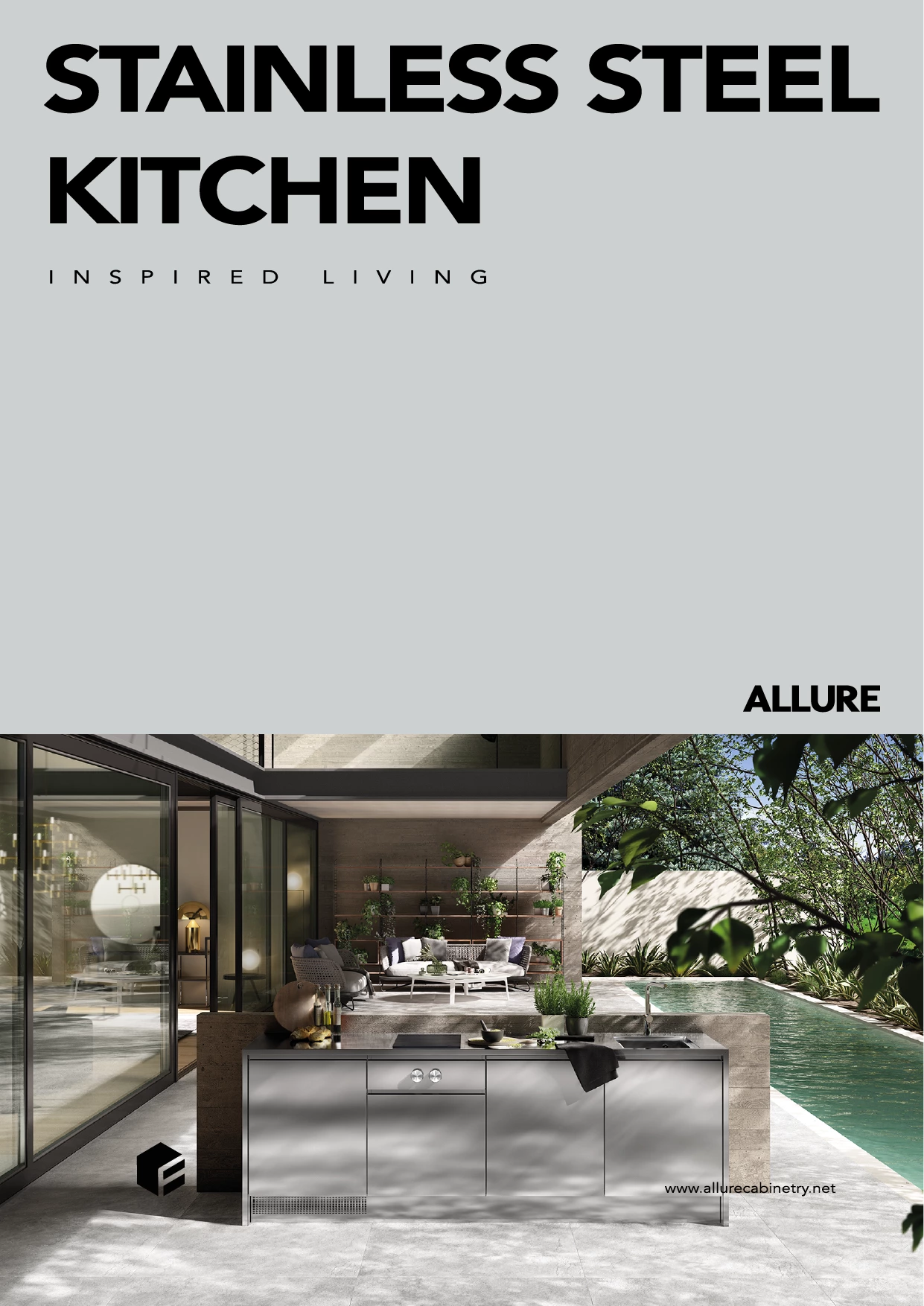 Allure Stainless Steel Kitchen