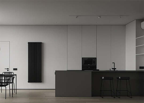 U-shaped Modern Kitchen Cabinets Full House Villa Design