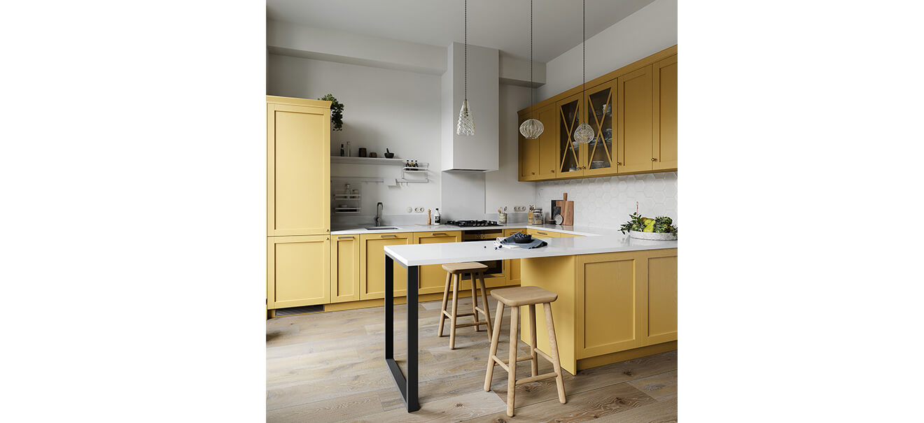 11 Alluring Small Kitchen Cabinet Ideas