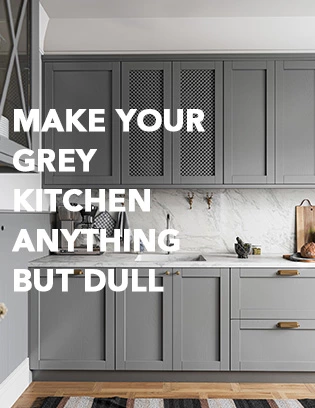 Grey Kitchen Cabinets