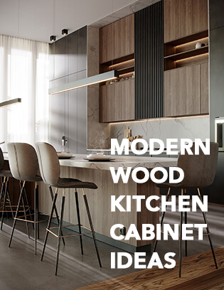 Modern Wood Kitchen Cabinet Ideas