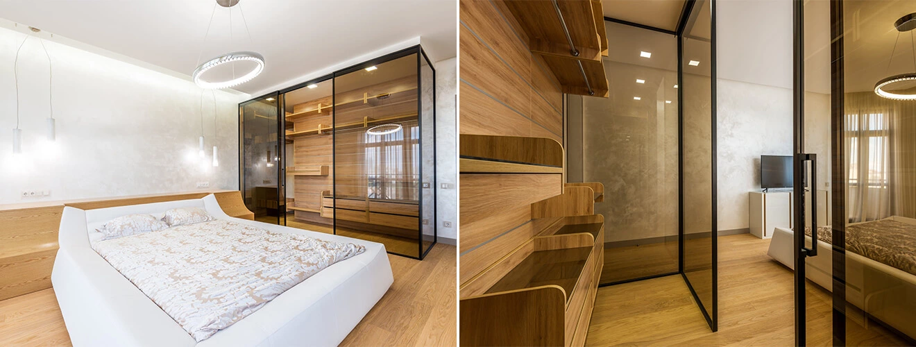 Modern Wooden Wardrobe