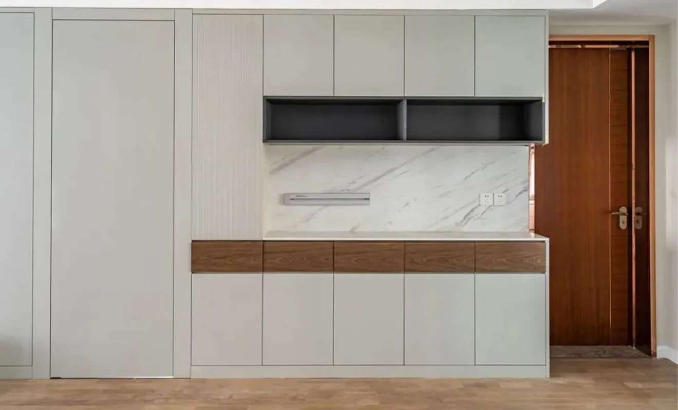 Trendy Cabinet Creativity: Interspersed Design