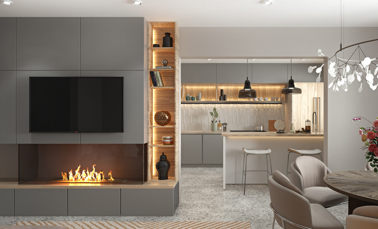 4 Trendy Types of Kitchen Cabinet Lighting Design