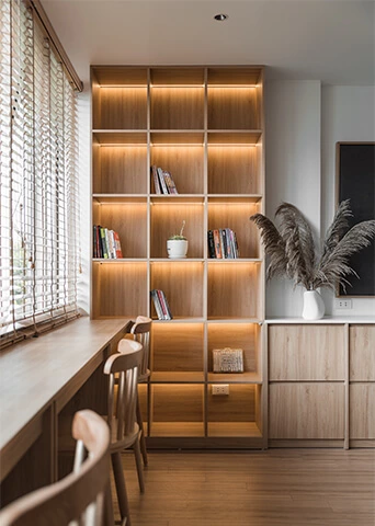 Melamine Bookcase