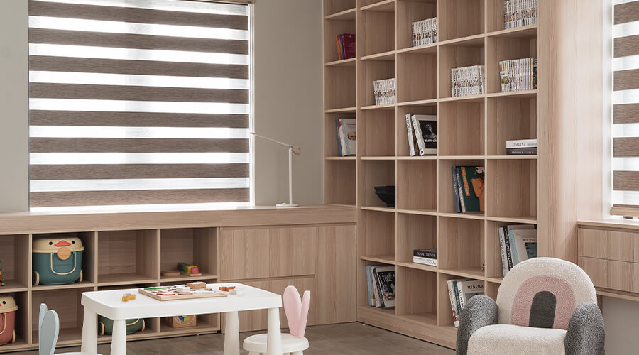 Light Wood Tone Simple Open Design Plywood Bookshelf