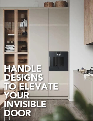 5 Handle Designs to Elevate Your Invisible Door