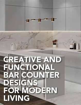 Creative and Functional Bar Counter Designs for Modern Living