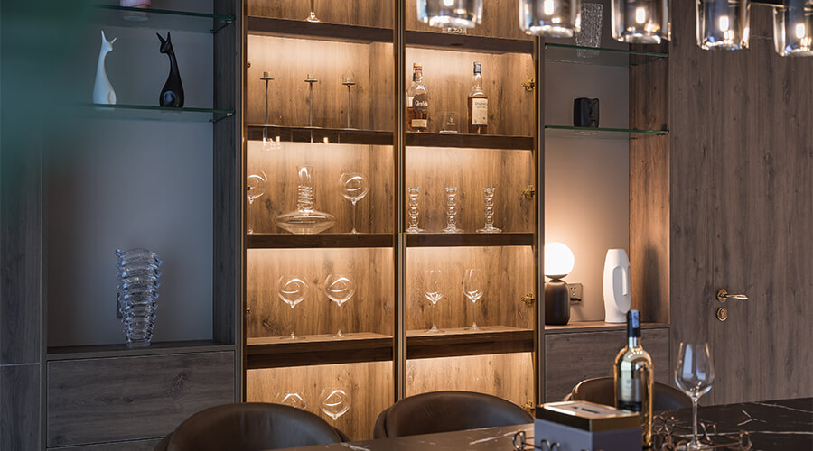 Customized Wine Cabinet Design