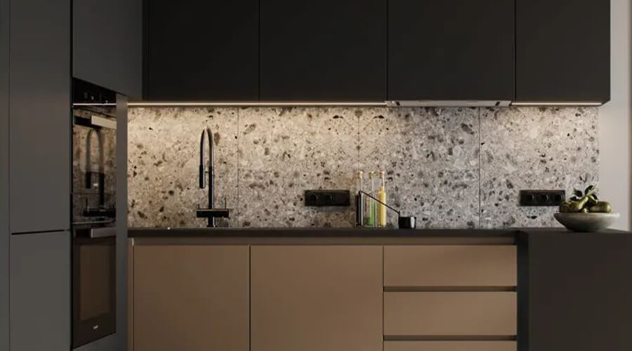 Quartz Kitchen Cabinet