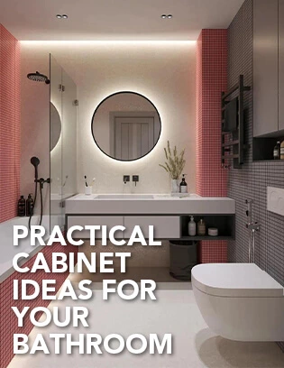 Practical Cabinet Ideas for bathroom