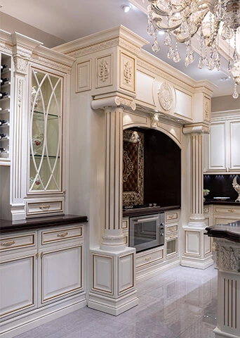 Paint Solid Wood Kitchen Cabinet