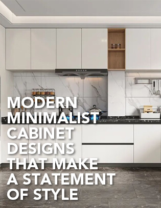 Modern Minimalist Cabinet Designs That Make a Statement of Style
