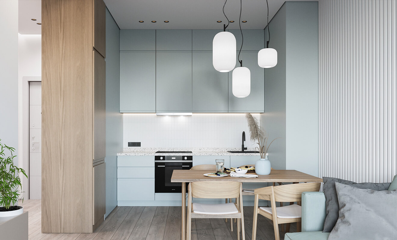 8 Stunning Colored Kitchen Cabinet Inspirations