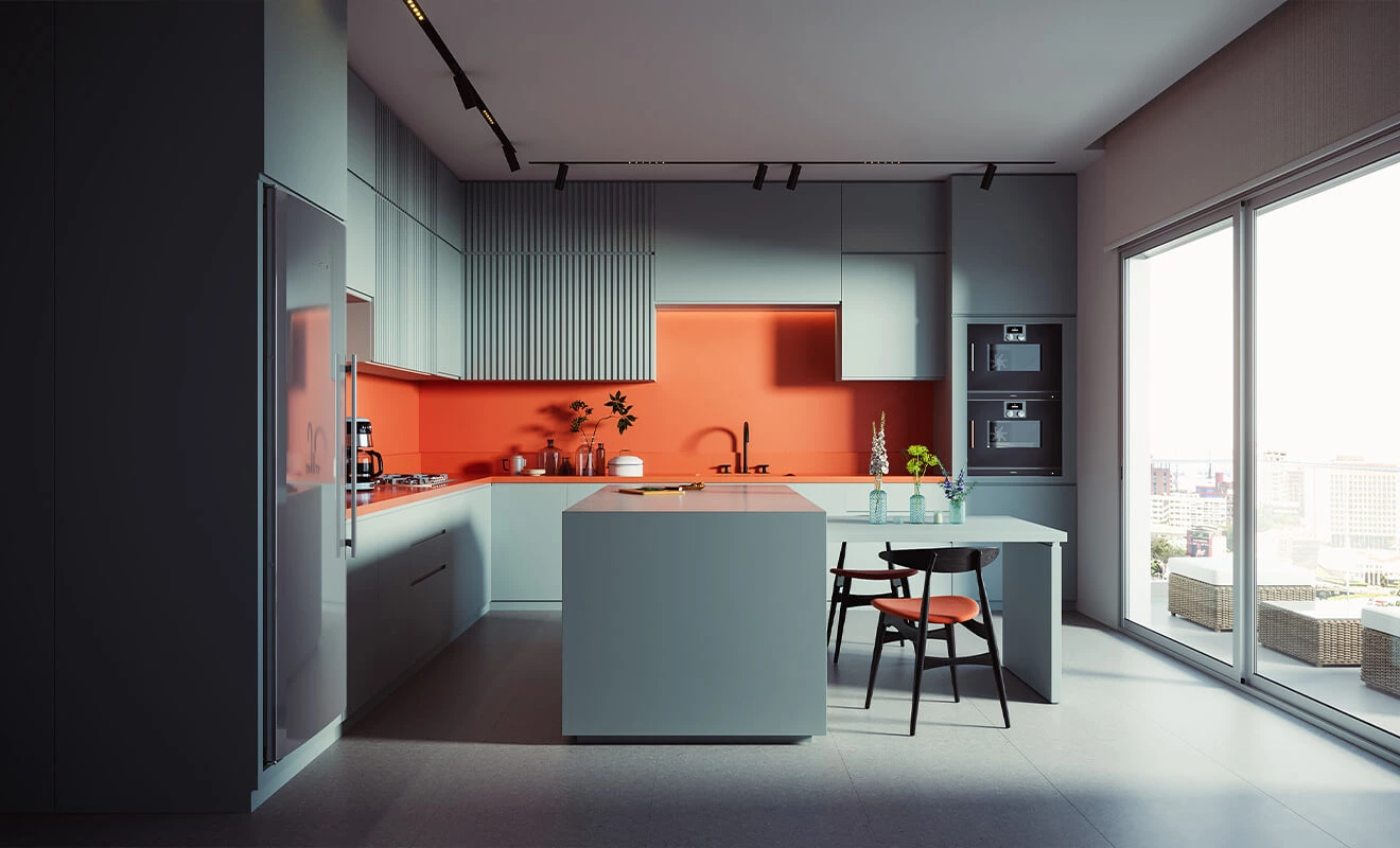 8 Stunning Colored Kitchen Cabinet Inspirations