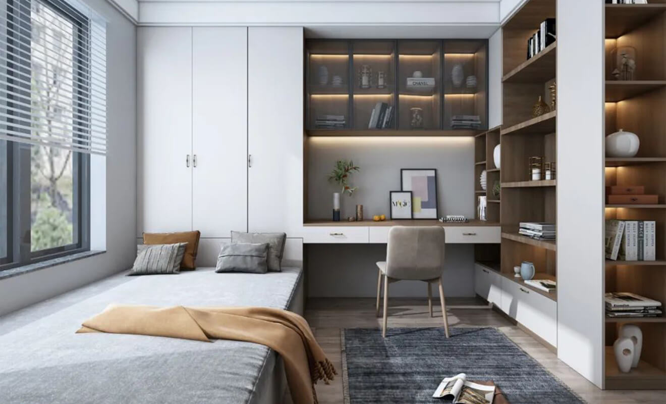6 Functional Wardrobe Ideas for a Spacious Bedroom