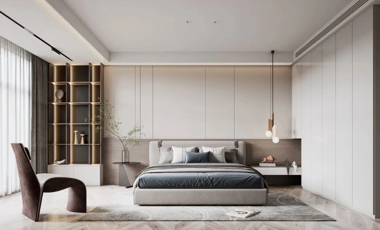 6 Functional Wardrobe Ideas for a Spacious Bedroom