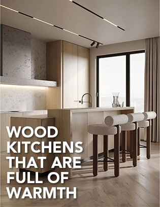 7 Wood Kitchens That Are Full of Warmth