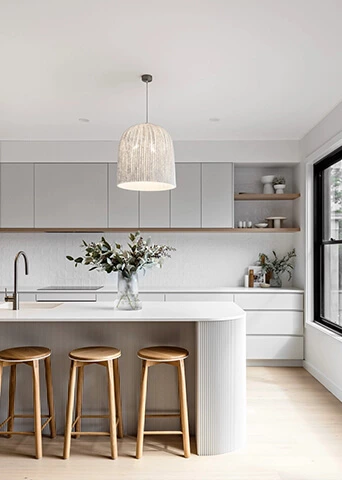 Grey-white Kitchen