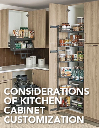 6 Considerations of Kitchen Cabinet Customization