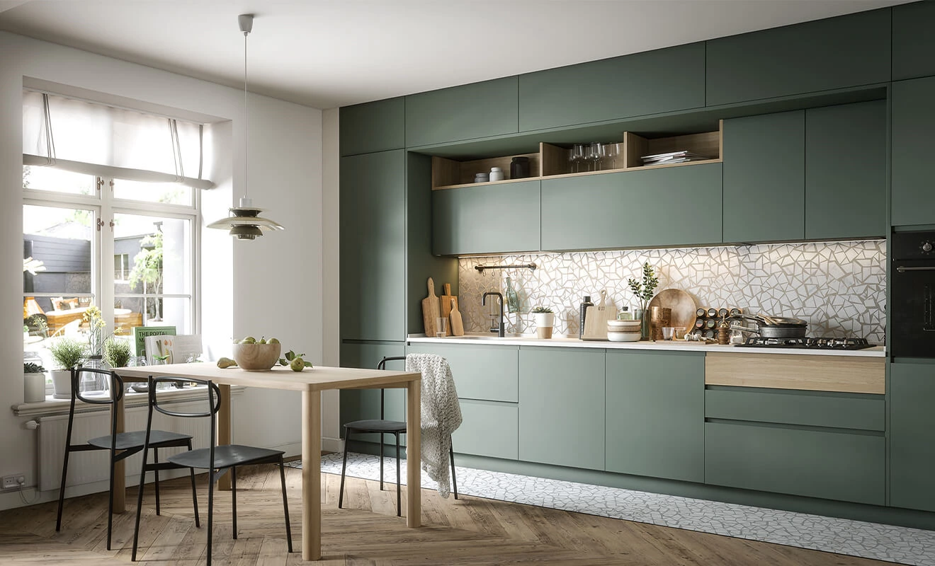 7 Green Kitchens To Refresh Your Home Space