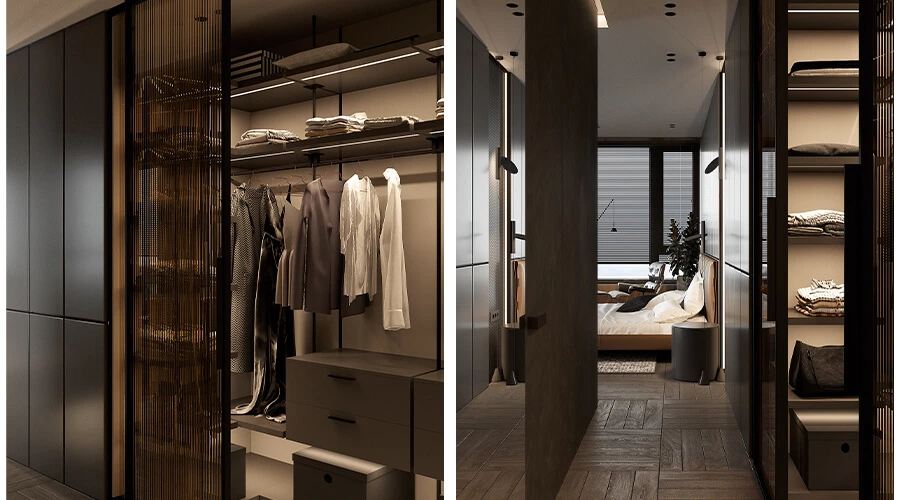 walk in closet