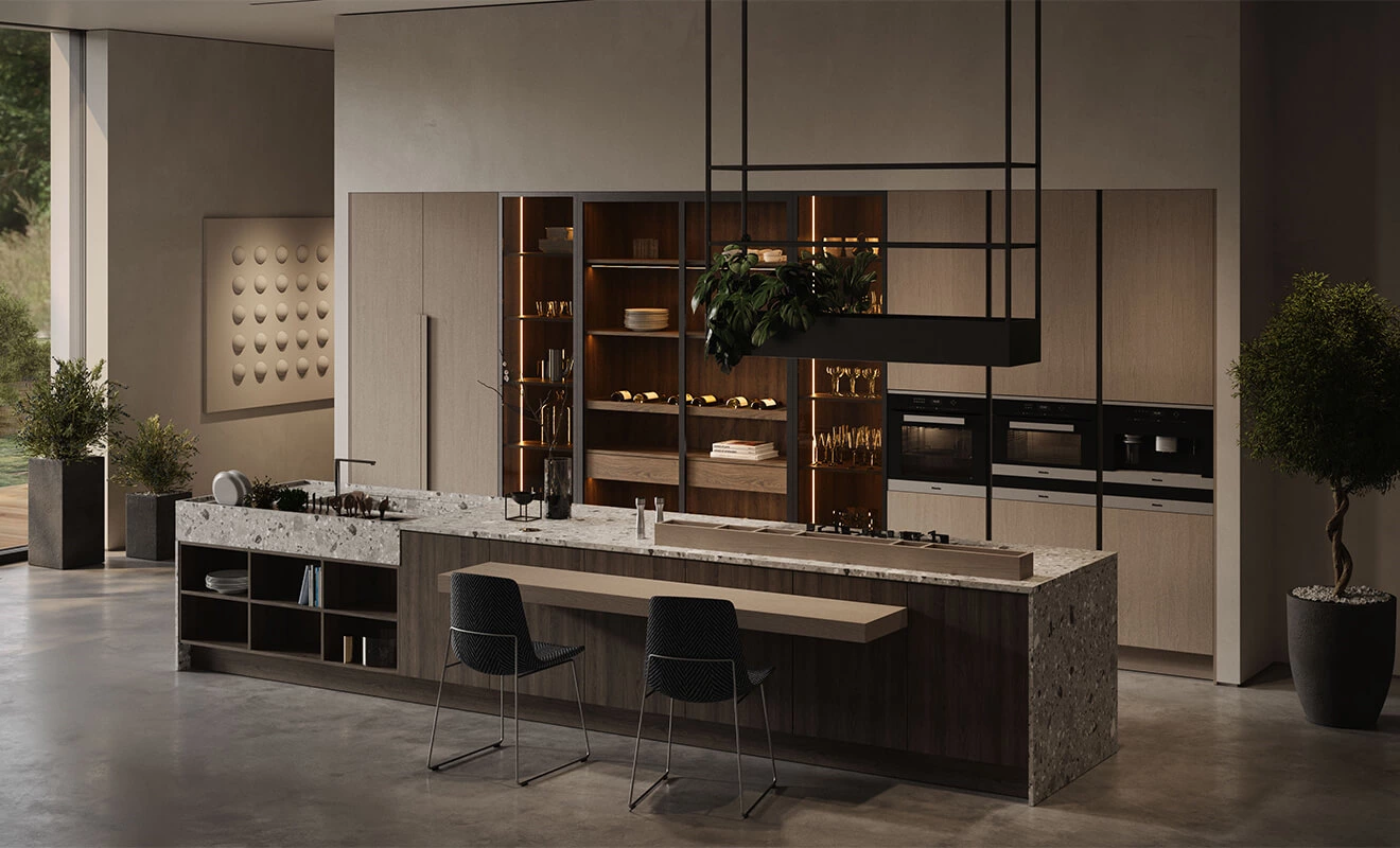 Integrated Kitchen Islands For Enhanced Style And Function