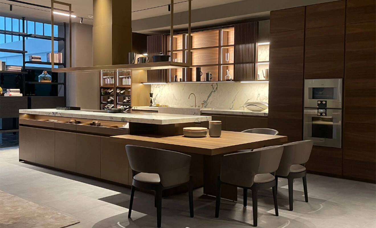 Integrated Kitchen Islands For Enhanced Style And Function