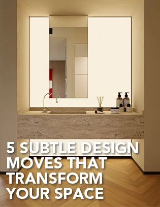 5 Subtle Cabinets Design Moves That Transform Your Space