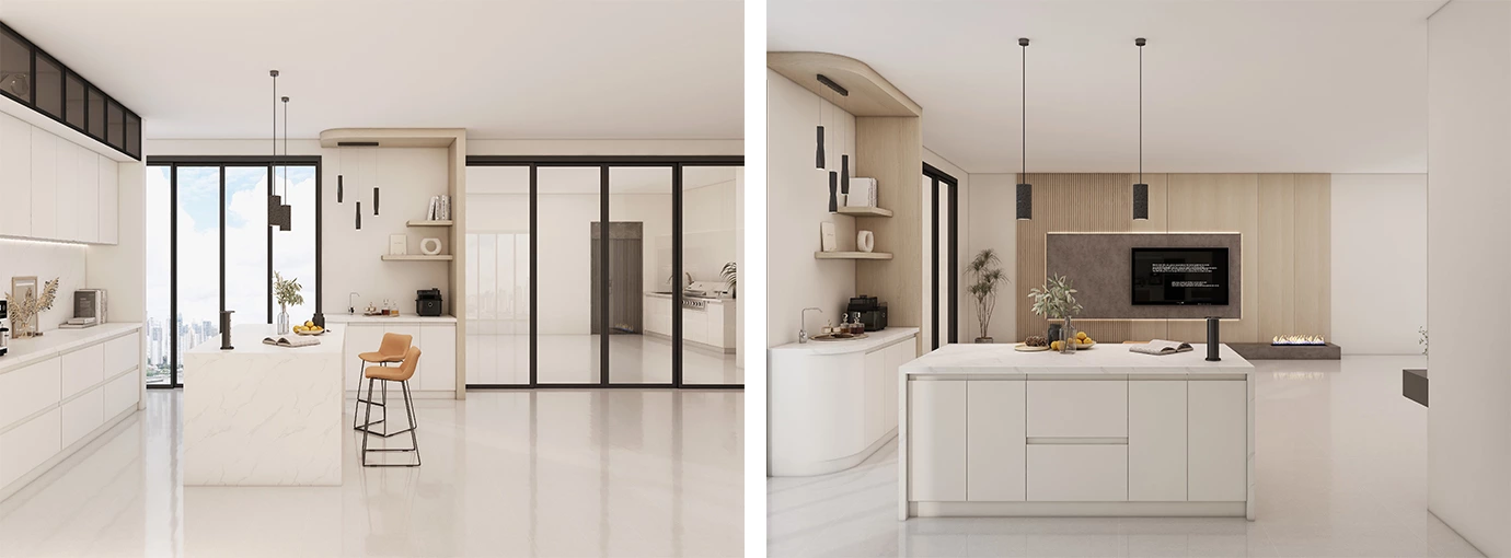 A Bright White-and-Wood Home for a Young Family in Adelaide