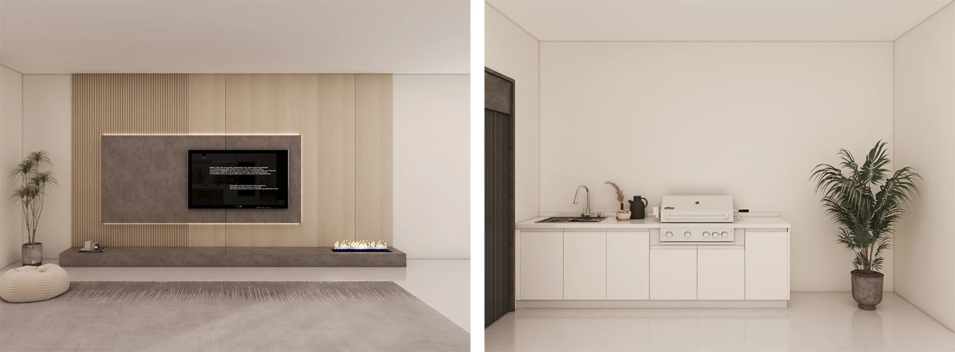 A Bright White-and-Wood Home for a Young Family in Adelaide